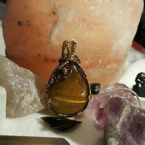 Healing Stones and Crystals, Hand Weaved By Me